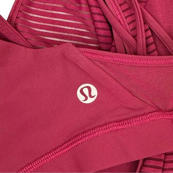 Lululemon Fully Flexed 2-in-1 Tank in Ruby Size 4 Small - Picture 6 of 11